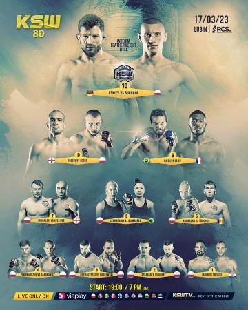 KSW 80 - Eskiev vs. Ruchala