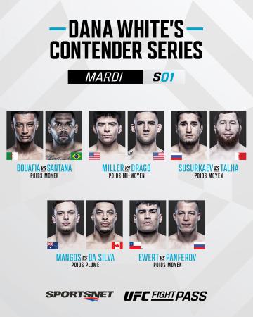 Contender Series 2025 - Week 1