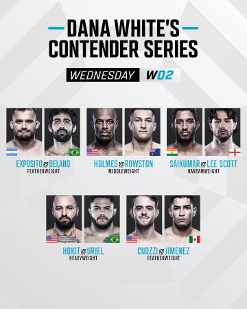 Contender Series 2025 - Week 2