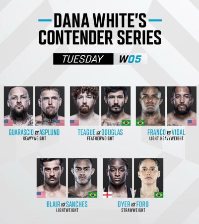 Contender Series 2025 - Week 5