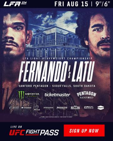 LFA 214 - Fernando vs Latu
