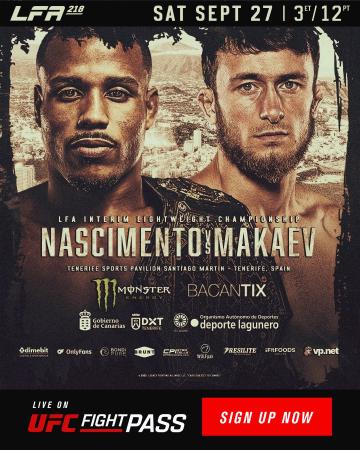 LFA 218 - Nascimento vs. Makaev