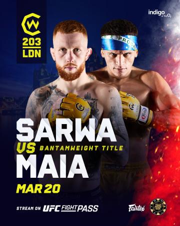 Cage Warriors 203 - Sarwa vs. Maia