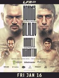 LFA 224 - Adams vs. Bilalov