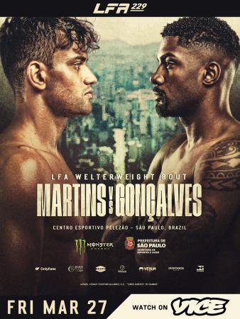LFA 229 - Martins vs. Goncalves