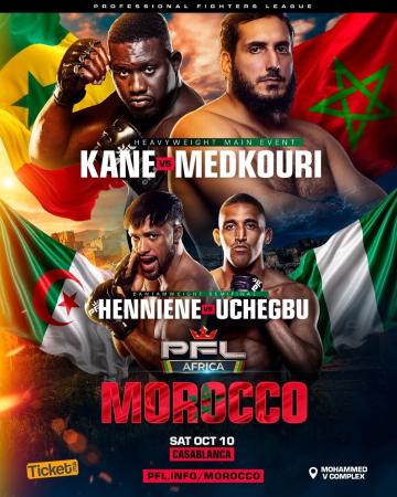 PFL Africa 3 2026 - Kane vs. Medkouri