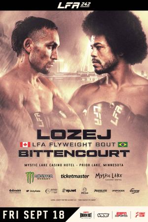 LFA 242 - Lozej vs. Bittencourt