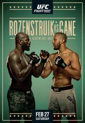 UFC ON ESPN+ 44 - ROZENSTRUIK VS. GANE