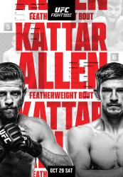 UFC ON ESPN+ 71 - KATTAR VS. ALLEN