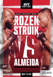 UFC ON ABC 4 - ROZENSTRUIK VS. ALMEIDA