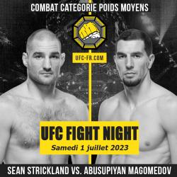 UFC FIGHT NIGHT - STRICKLAND VS. MAGOMEDOV