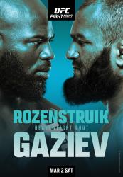 UFC ON ESPN+ 96 - ROZENSTRUIK VS. GAZIEV