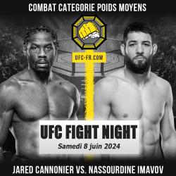 UFC ON ESPN 57 - CANNONIER VS. IMAVOV