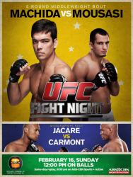 UFC FIGHT NIGHT 36 - MACHIDA VS. MOUSASI