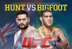 UFC FIGHT NIGHT 33 - HUNT VS. BIGFOOT