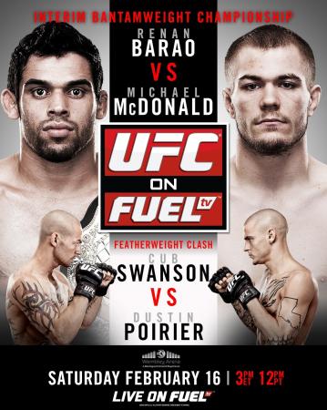 UFC ON FUEL TV 7 - BARAO VS. MCDONALD