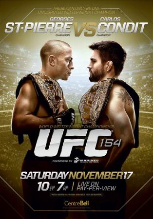UFC 154 - ST. PIERRE VS. CONDIT