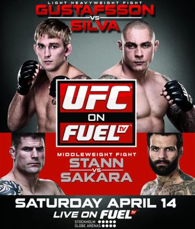 UFC ON FUEL TV 2 - GUSTAFSSON VS. SILVA