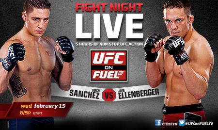 UFC ON FUEL TV 1 - SANCHEZ VS. ELLENBERGER
