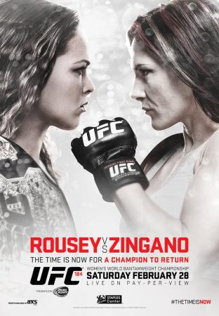 UFC 184 - ROUSEY VS. ZINGANO