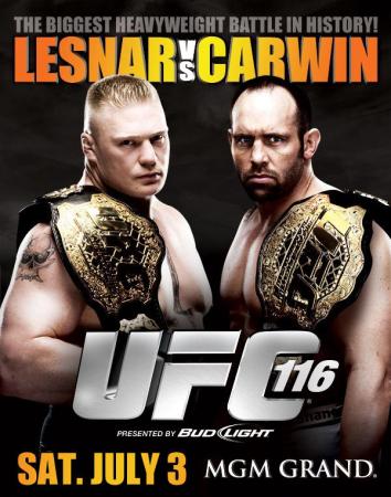 UFC 116 - LESNAR VS. CARWIN