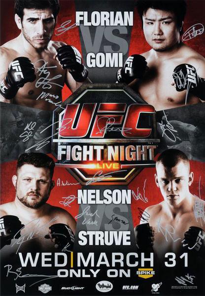 UFC FIGHT NIGHT 21 - FLORIAN VS. GOMI