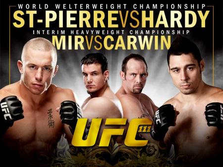 UFC 111 - ST. PIERRE VS. HARDY