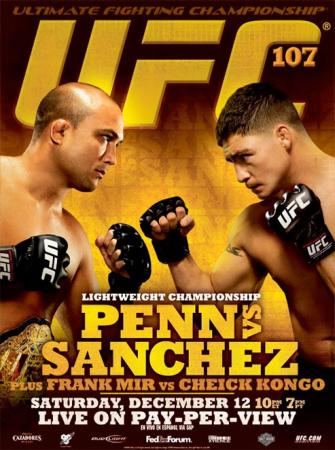 UFC 107 - PENN VS. SANCHEZ