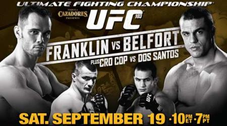 UFC 103 - FRANKLIN VS. BELFORT