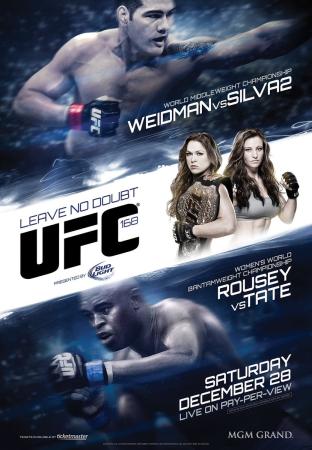 UFC 168 - WEIDMAN VS. SILVA 2