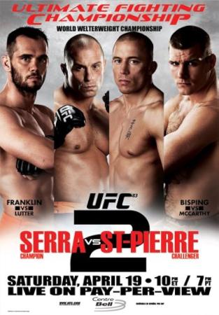UFC 83 - SERRA VS. ST. PIERRE 2
