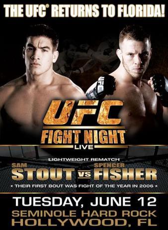 UFC FIGHT NIGHT 10 - STOUT VS. FISHER 2