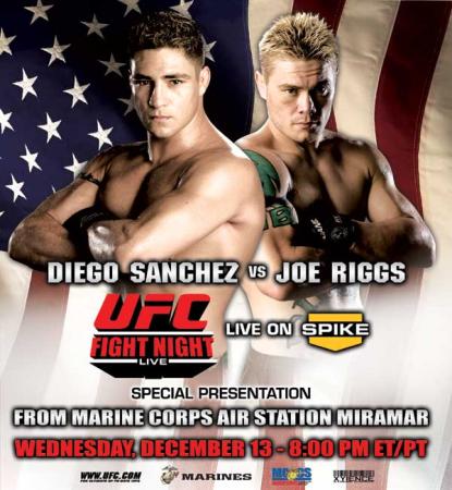 UFC FIGHT NIGHT 7 - SANCHEZ VS. RIGGS