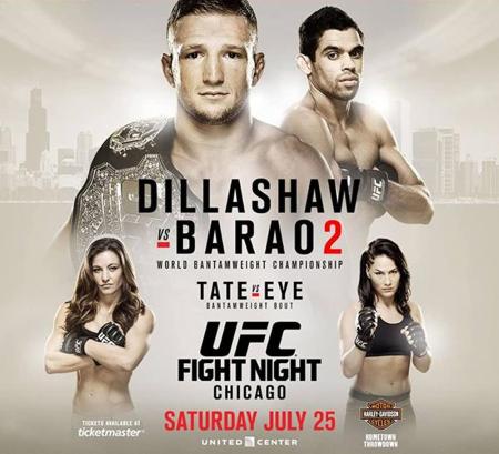 UFC ON FOX 16 - DILLASHAW VS. BARAO 2