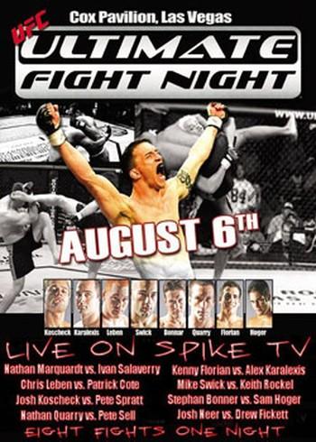 UFC FIGHT NIGHT 1 - MARQUARDT VS. SALAVERRY