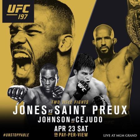 UFC 197 - JONES VS ST.PREUX