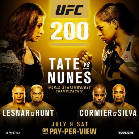 UFC 200 - TATE VS. NUNES