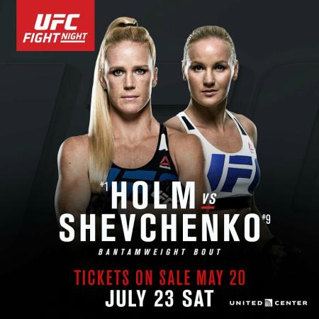 UFC ON FOX 20 - HOLM VS. SHEVCHENKO