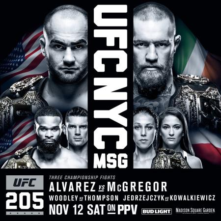 UFC 205 - ALVAREZ VS. MCGREGOR