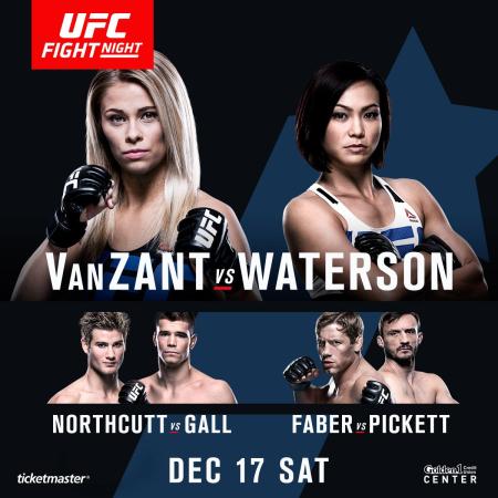 UFC ON FOX 22 - VANZANT VS. WATERSON