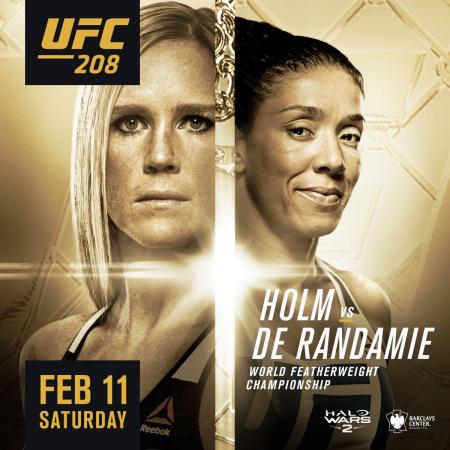 UFC 208 - HOLM VS. RANDAMIE