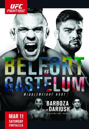 UFC FIGHT NIGHT 106 - BELFORT VS. GASTELUM