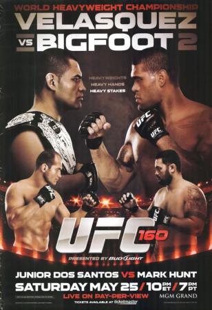 UFC 160 - VELASQUEZ VS. BIGFOOT 2