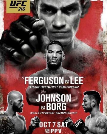UFC 216 - FERGUSON VS. LEE