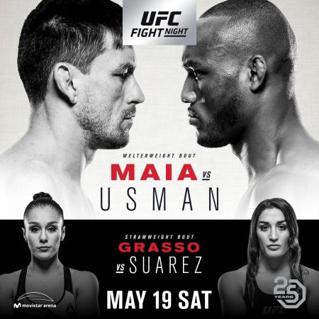 UFC FIGHT NIGHT 129 - MAIA VS. USMAN