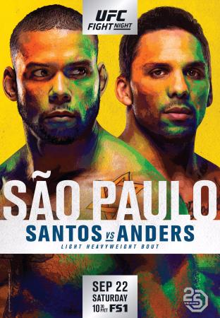 UFC FIGHT NIGHT 137 - SANTOS VS. ANDERS