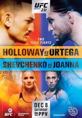 UFC 231 - HOLLOWAY VS. ORTEGA
