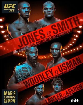 UFC 235 - JONES VS. SMITH