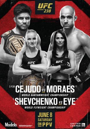 UFC 238 - CEJUDO VS. MORAES
