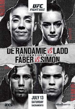 UFC ON ESPN+ 13 - RANDAMIE VS. LADD